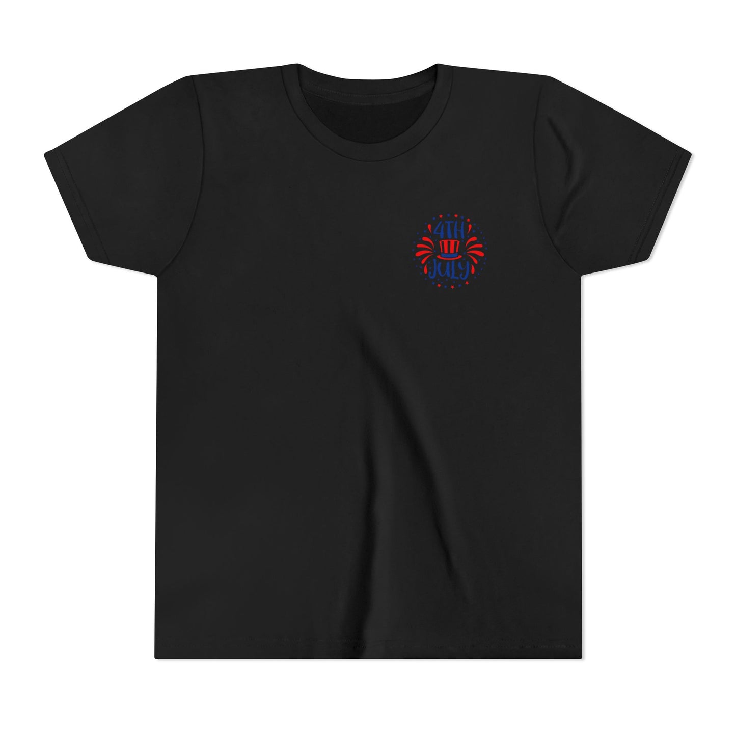Youth Tee — Patriotic 4th of July Firework Rocket Tee (America)