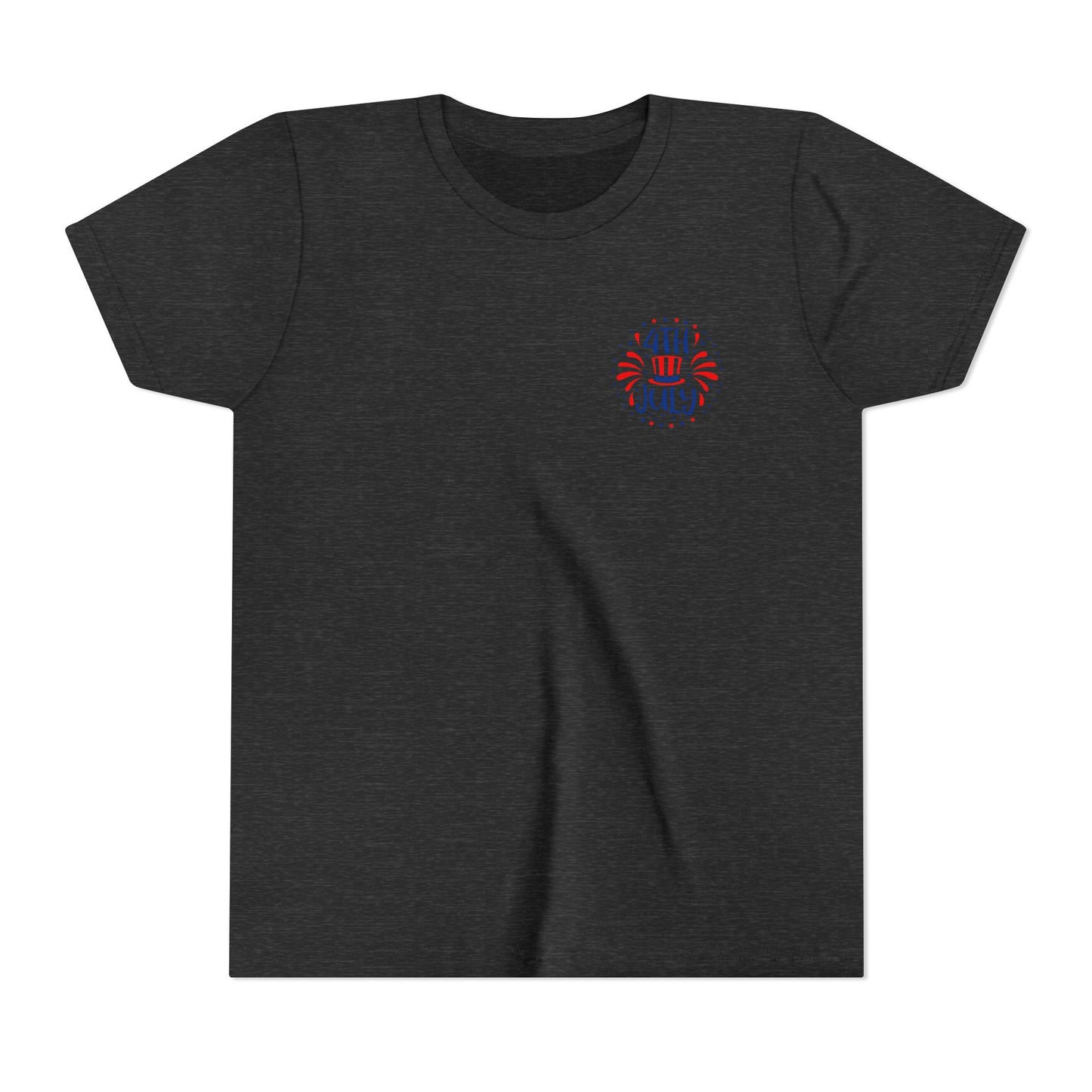 Youth Tee — Patriotic 4th of July Firework Rocket Tee (America)