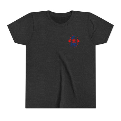 Youth Tee — Patriotic 4th of July Firework Rocket Tee (America)