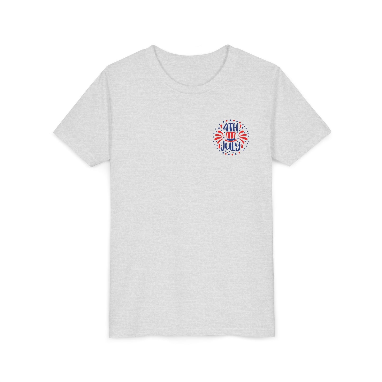 Youth Tee — Patriotic 4th of July Firework Rocket Tee (America)