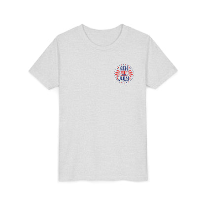 Youth Tee — Patriotic 4th of July Firework Rocket Tee (America)