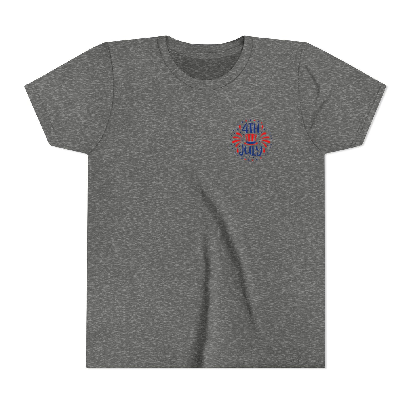 Youth Tee — Patriotic 4th of July Firework Rocket Tee (America)