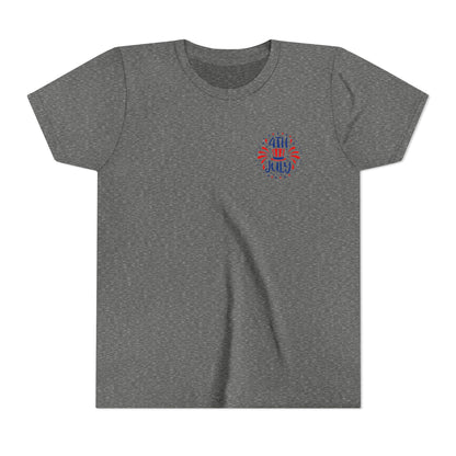 Youth Tee — Patriotic 4th of July Firework Rocket Tee (America)