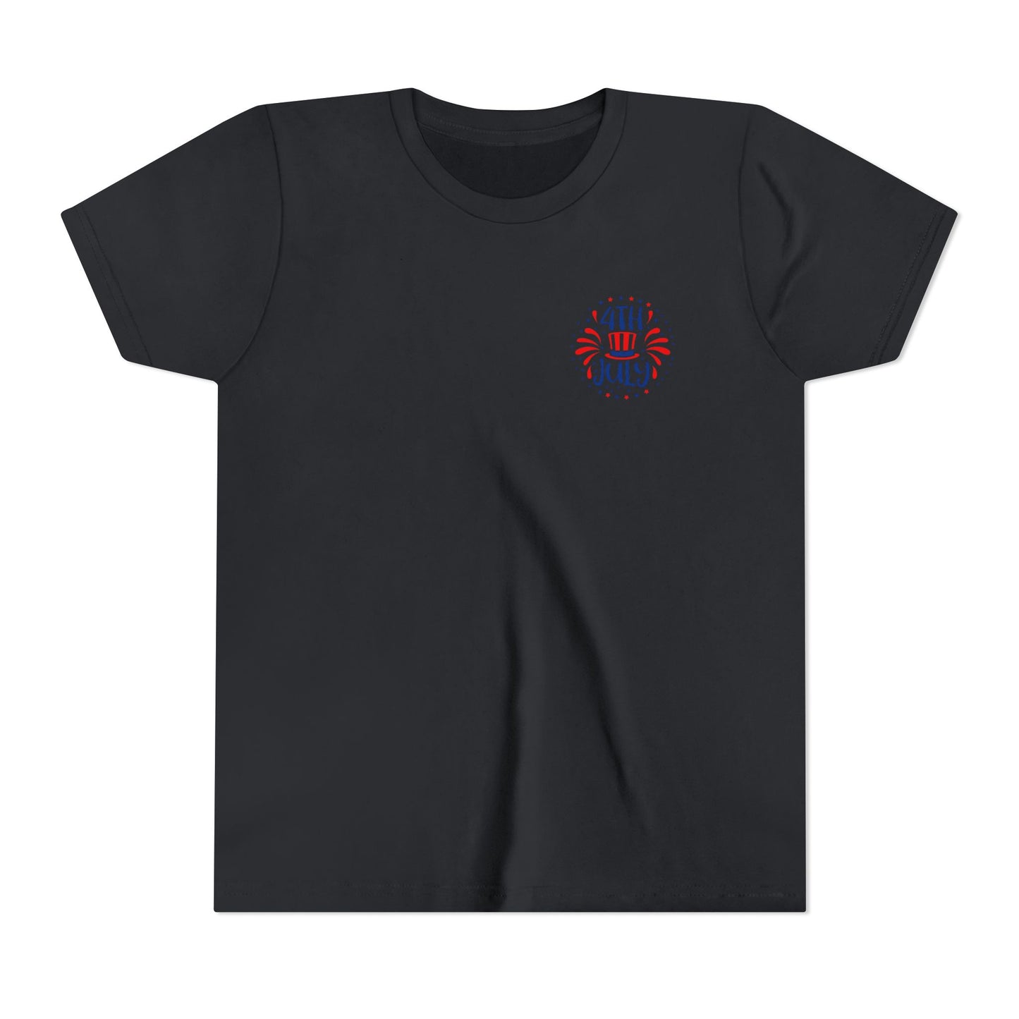 Youth Tee — Patriotic 4th of July Firework Rocket Tee (America)