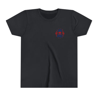 Youth Tee — Patriotic 4th of July Firework Rocket Tee (America)