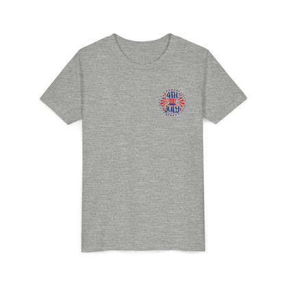 Youth Tee — Patriotic 4th of July Firework Rocket Tee (America)
