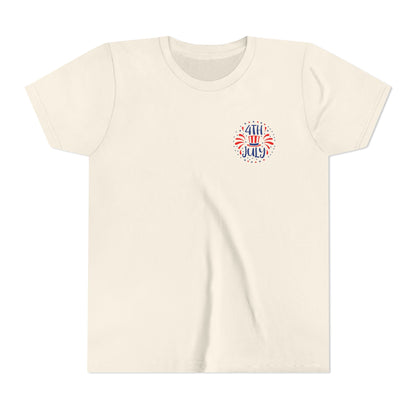 Youth Tee — Patriotic 4th of July Firework Rocket Tee (America)