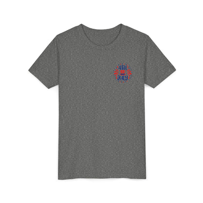 Youth Tee — Patriotic 4th of July Firework Rocket Tee (America)
