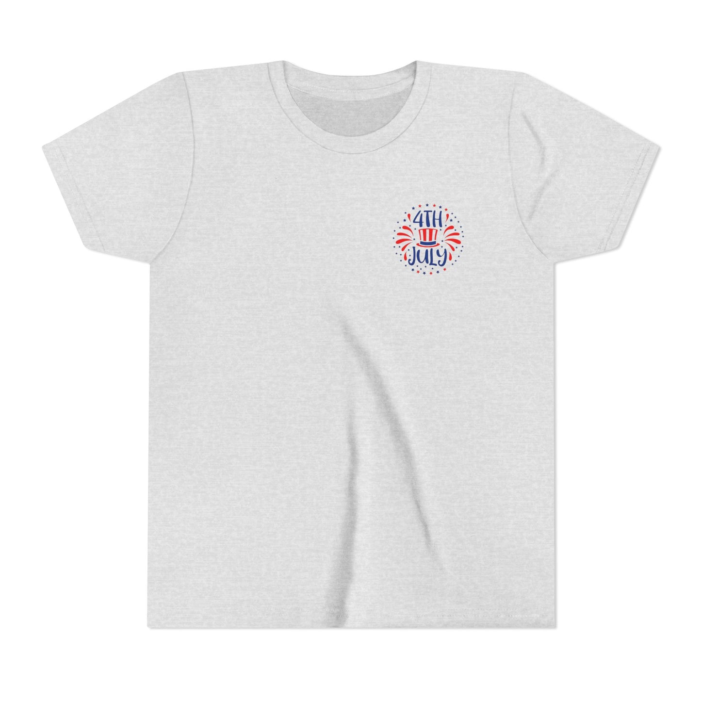 Youth Tee — Patriotic 4th of July Firework Rocket Tee (America)