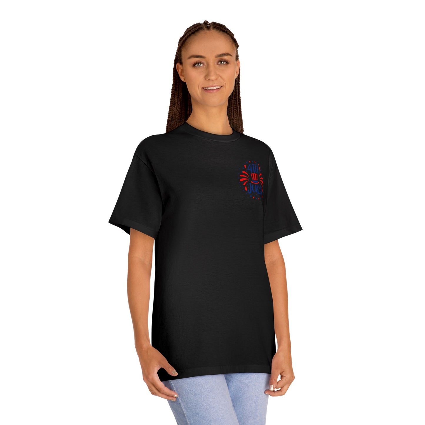 4th of July Firework Tee — "America" Patriotic T-Shirt