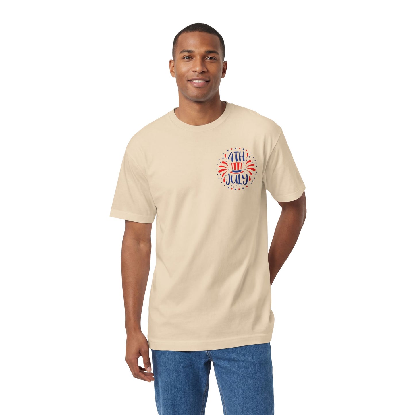 4th of July Firework Tee — "America" Patriotic T-Shirt