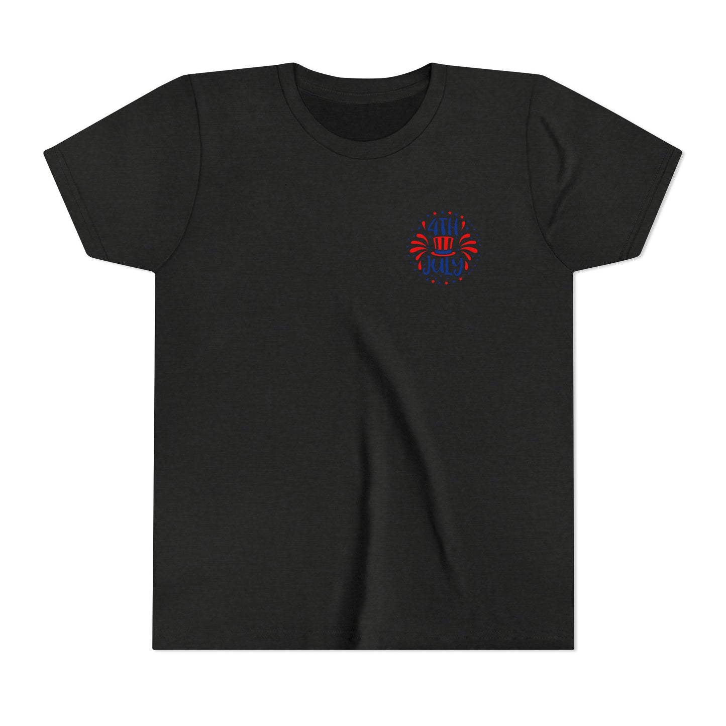 Youth Tee — Patriotic 4th of July Firework Rocket Tee (America)