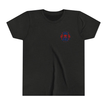 Youth Tee — Patriotic 4th of July Firework Rocket Tee (America)