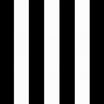 Arden Outdoor Loveseat Cushion Set, 48 x 24, Water Repellent, Fade Resistant, Cushion Set for Couch, Bench, and Swing, Black Cabana Stripe