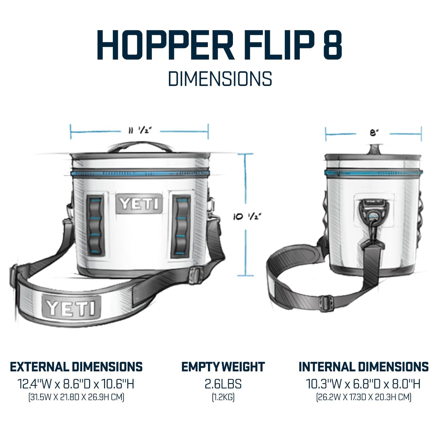YETI Hopper Flip 8 Portable Soft Cooler