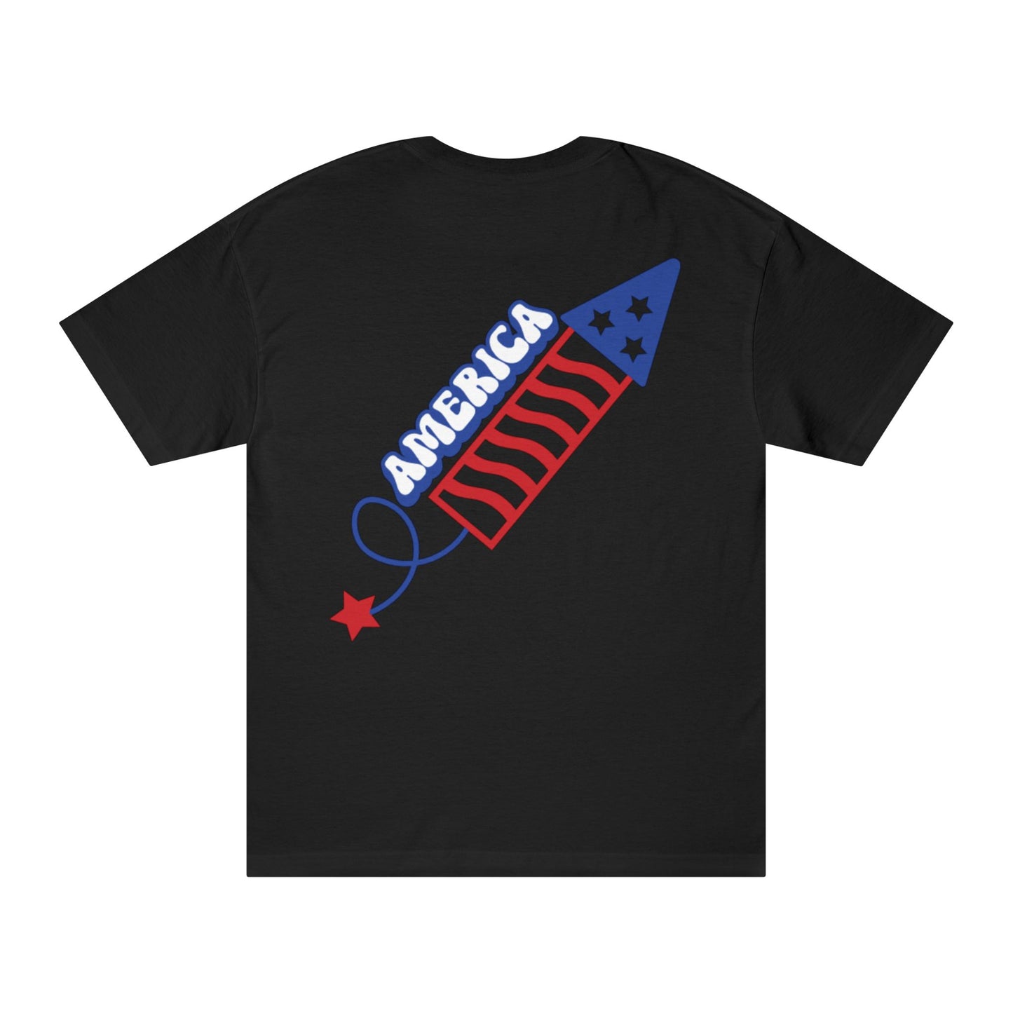 4th of July Firework Tee — "America" Patriotic T-Shirt