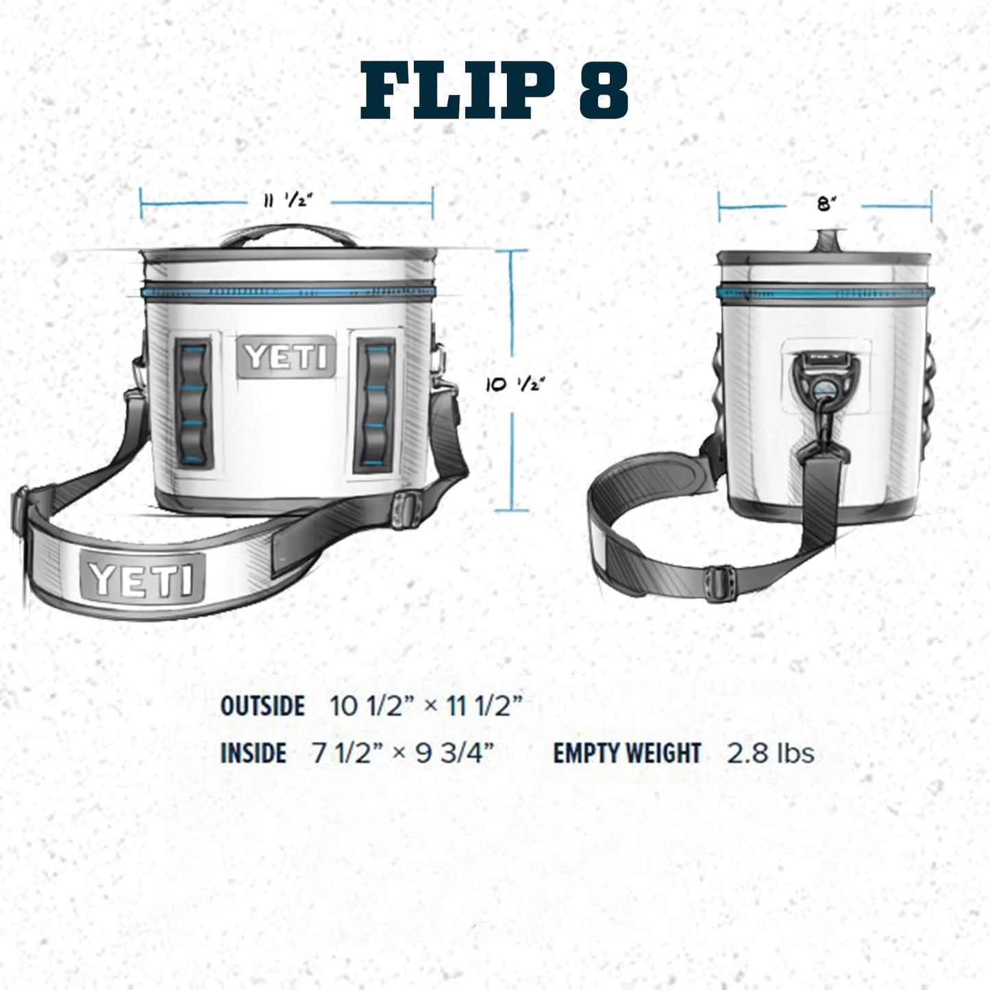 YETI Hopper Flip 8 Portable Soft Cooler