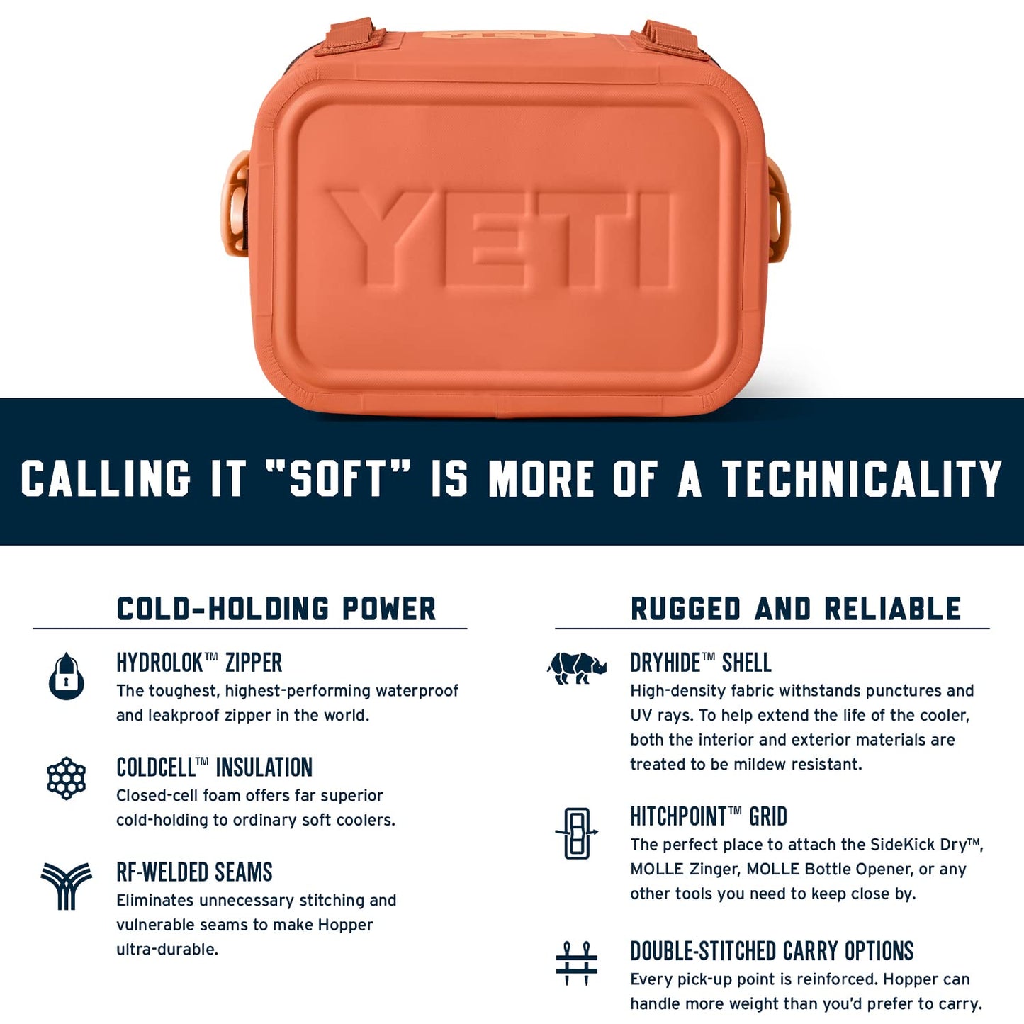 YETI Hopper Flip 8 Portable Soft Cooler
