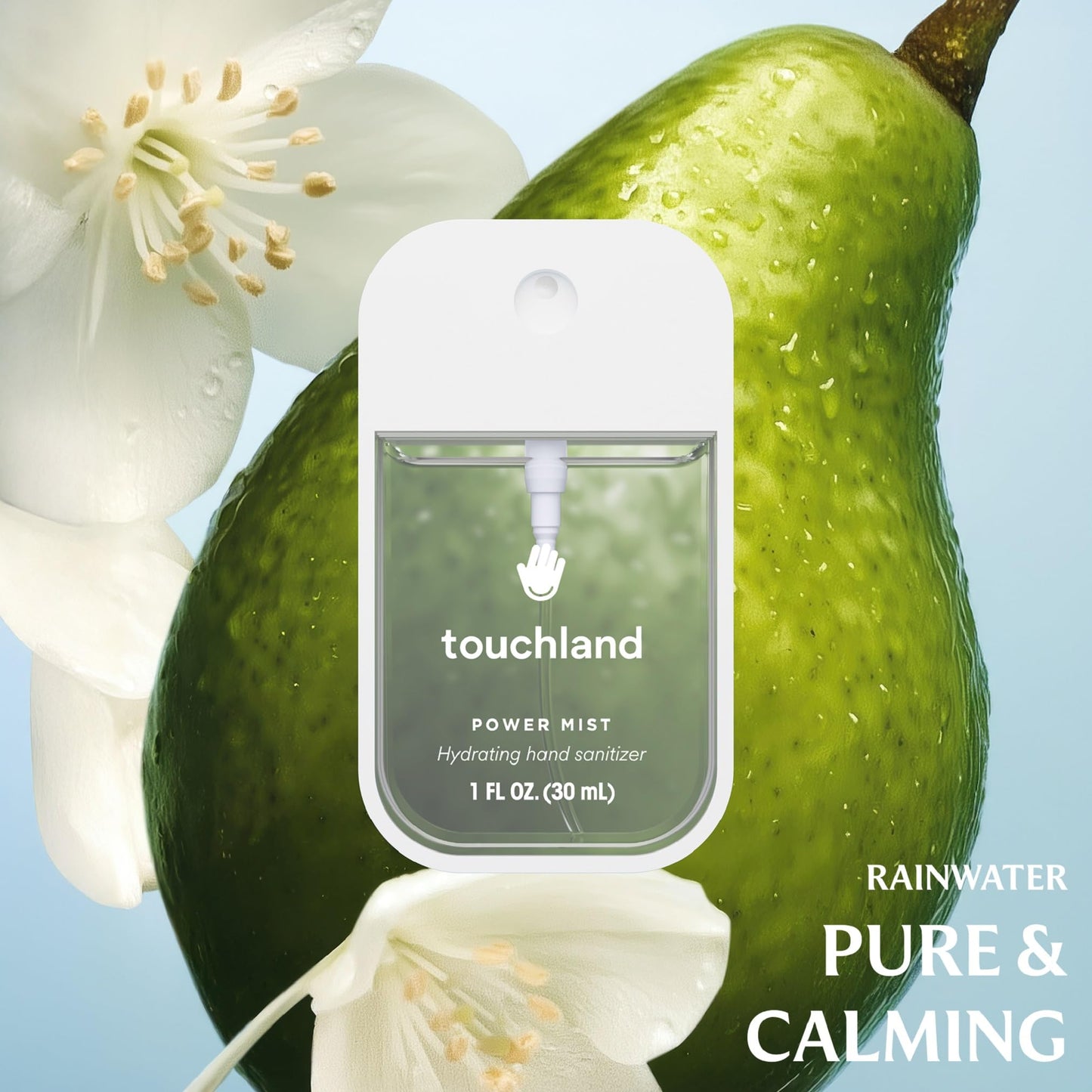 Touchland Hydrating Hand Sanitizer Spray – Confetti Cake Trio Set, Dye Free – 3 x 1 FL OZ Travel Size Mists