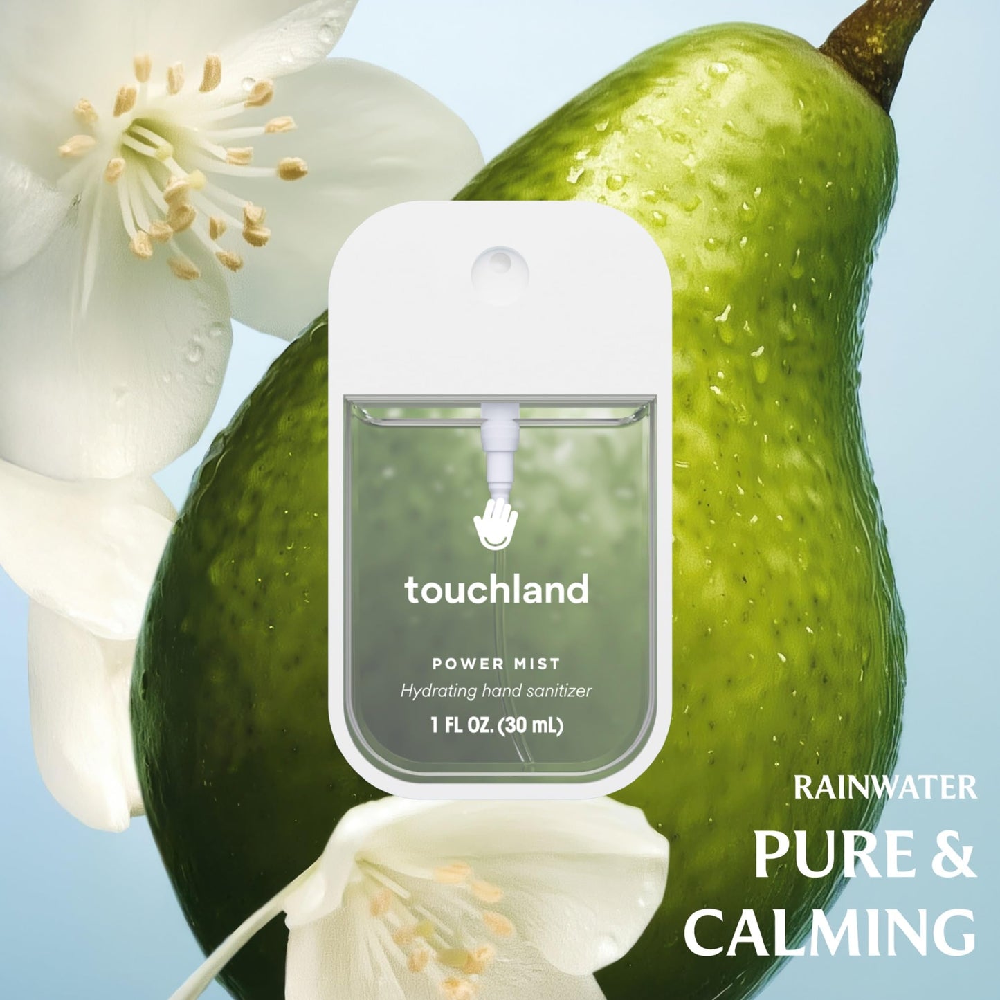 Touchland Hydrating Hand Sanitizer Spray – Confetti Cake Trio Set, Dye Free – 3 x 1 FL OZ Travel Size Mists