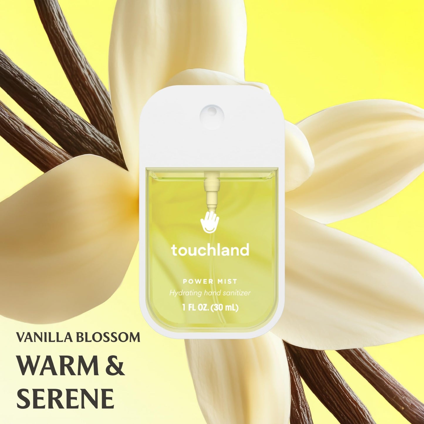 Touchland Hydrating Hand Sanitizer Spray – Confetti Cake Trio Set, Dye Free – 3 x 1 FL OZ Travel Size Mists