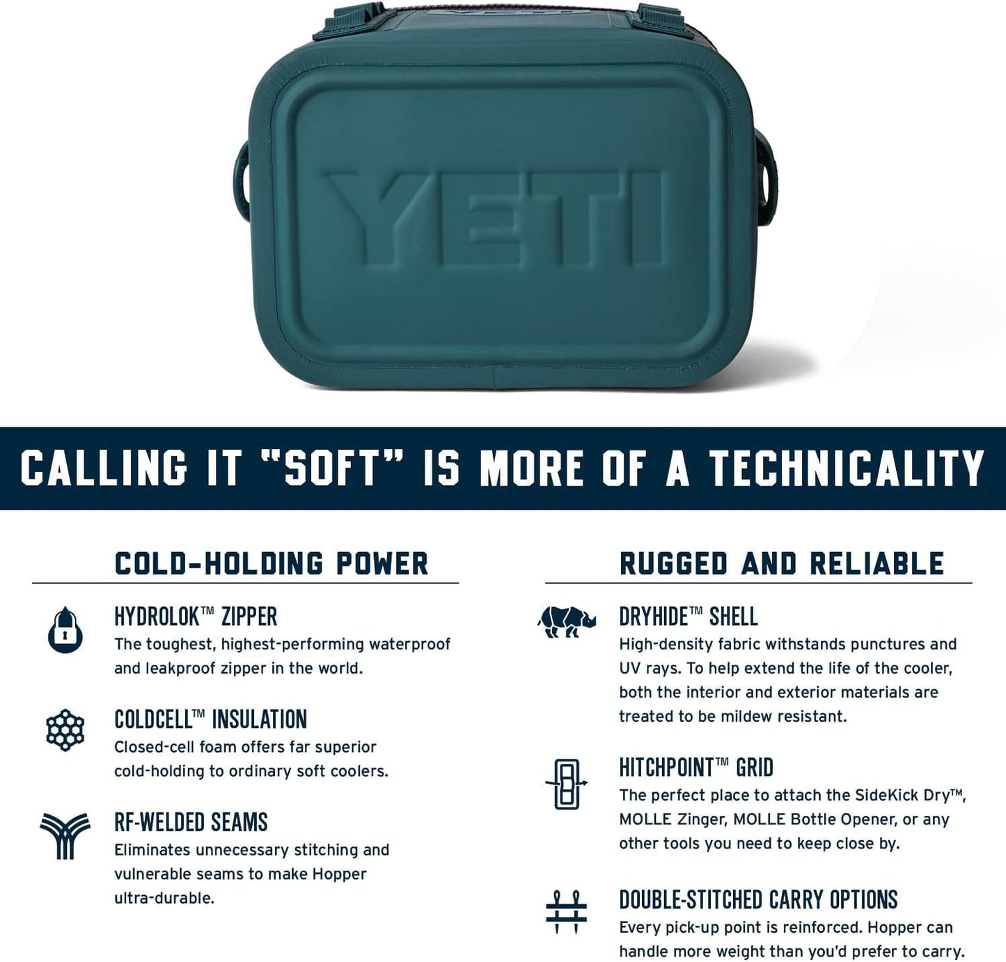 YETI Hopper Flip 8 Portable Soft Cooler