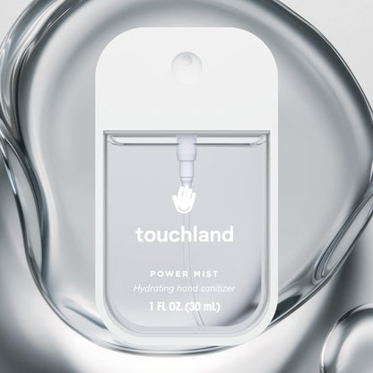 Touchland Hydrating Hand Sanitizer Spray – Confetti Cake Trio Set, Dye Free – 3 x 1 FL OZ Travel Size Mists