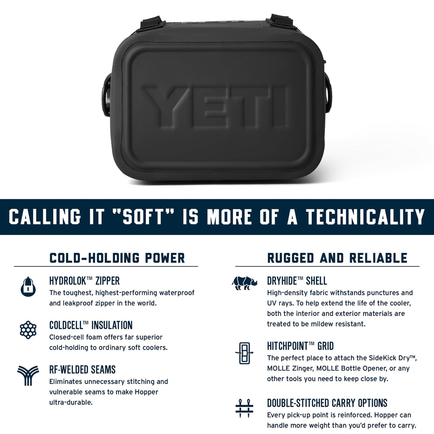 YETI Hopper Flip 8 Portable Soft Cooler