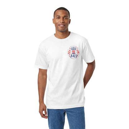 4th of July Firework Tee — "America" Patriotic T-Shirt