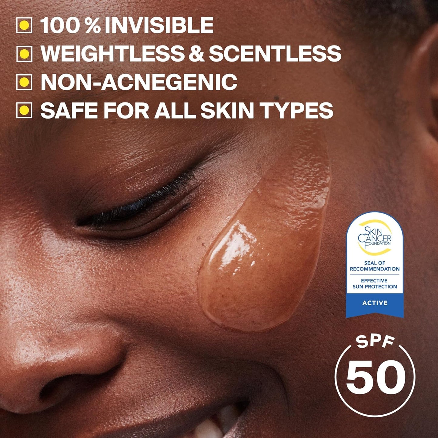 Supergoop! Unseen Sunscreen - Clear & Invisible Face Sunscreen + Broad Spectrum + Makeup-Gripping Primer - Weightless, Scentless, Oil Free - For All Skin Types & Tones