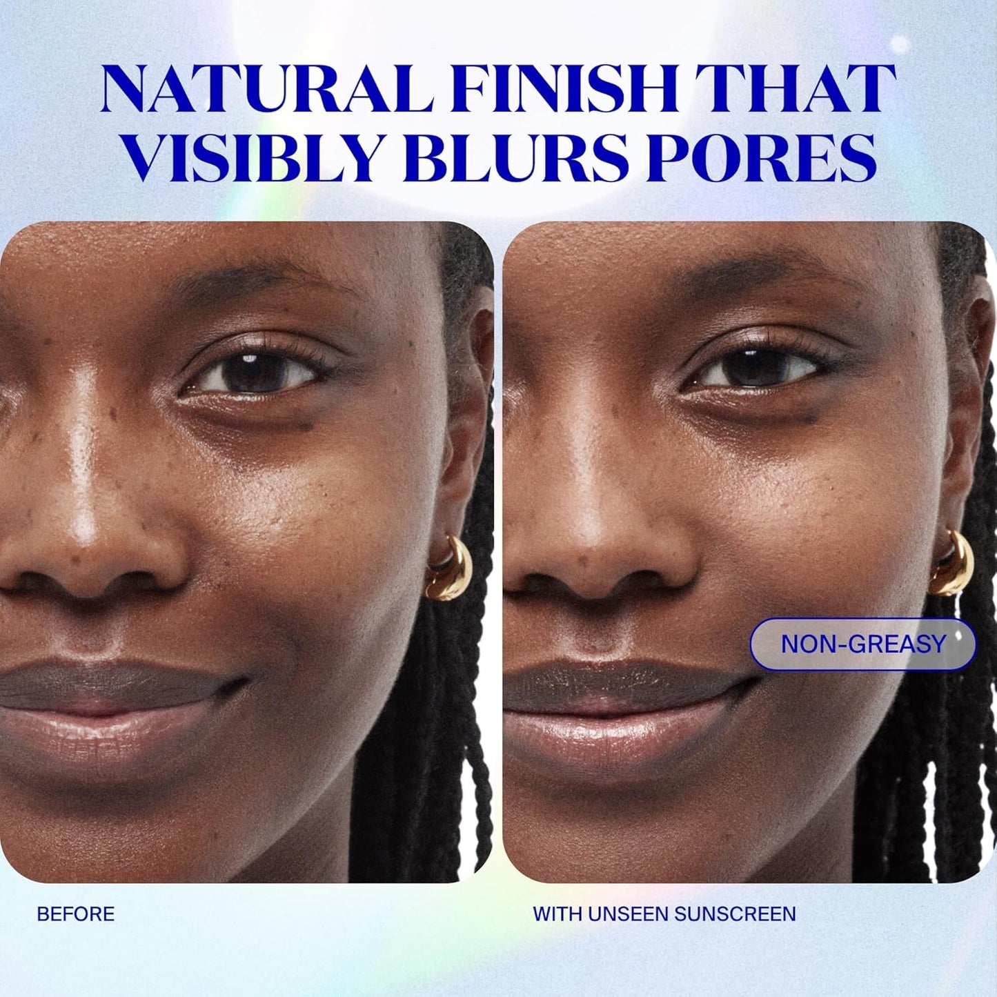 Supergoop! Unseen Sunscreen - Clear & Invisible Face Sunscreen + Broad Spectrum + Makeup-Gripping Primer - Weightless, Scentless, Oil Free - For All Skin Types & Tones