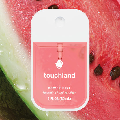 Touchland Hydrating Hand Sanitizer Spray – Confetti Cake Trio Set, Dye Free – 3 x 1 FL OZ Travel Size Mists