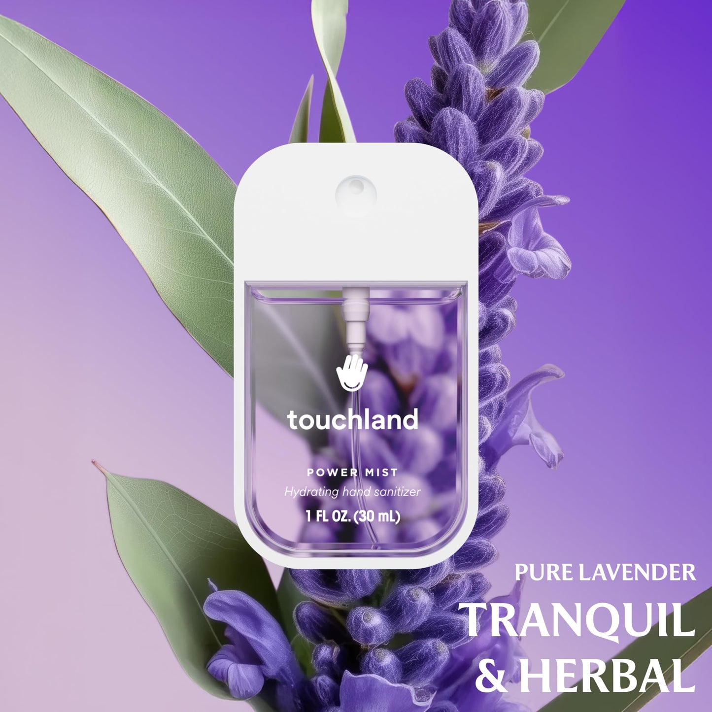 Touchland Hydrating Hand Sanitizer Spray – Confetti Cake Trio Set, Dye Free – 3 x 1 FL OZ Travel Size Mists