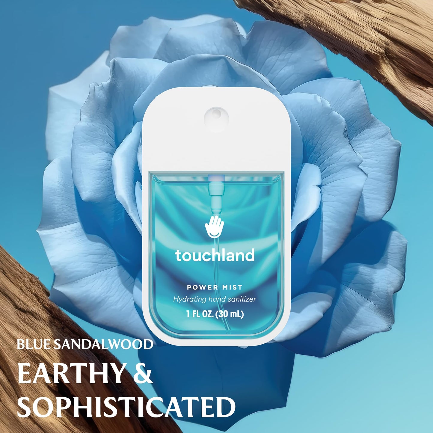 Touchland Hydrating Hand Sanitizer Spray – Confetti Cake Trio Set, Dye Free – 3 x 1 FL OZ Travel Size Mists