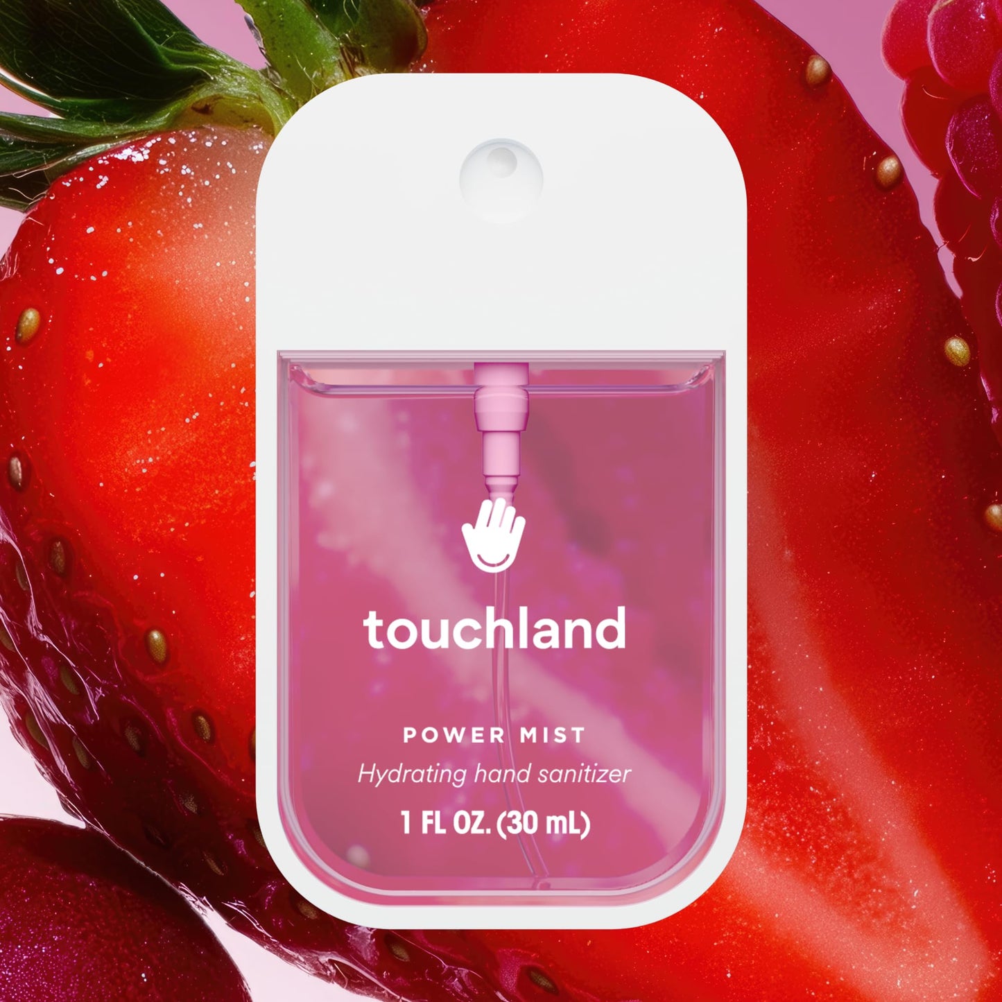 Touchland Hydrating Hand Sanitizer Spray – Confetti Cake Trio Set, Dye Free – 3 x 1 FL OZ Travel Size Mists
